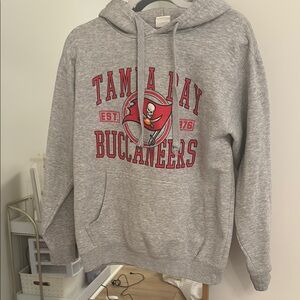 Tampa Bay Buccaneers Gray Hoodie